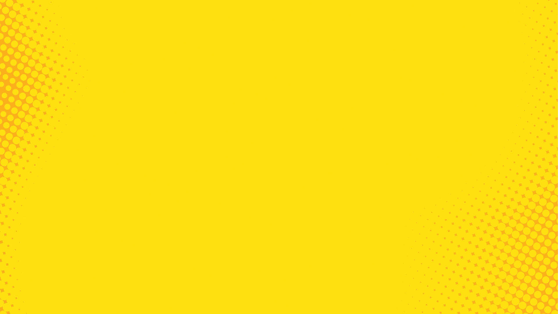 Dots halftone yellow orange color pattern gradient texture with technology digital background. Pop art comics style.