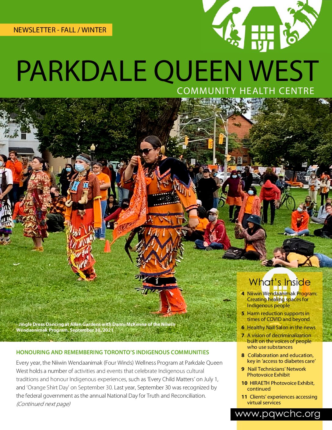 PQWCHC Fall/Winter 2022 Newsletter