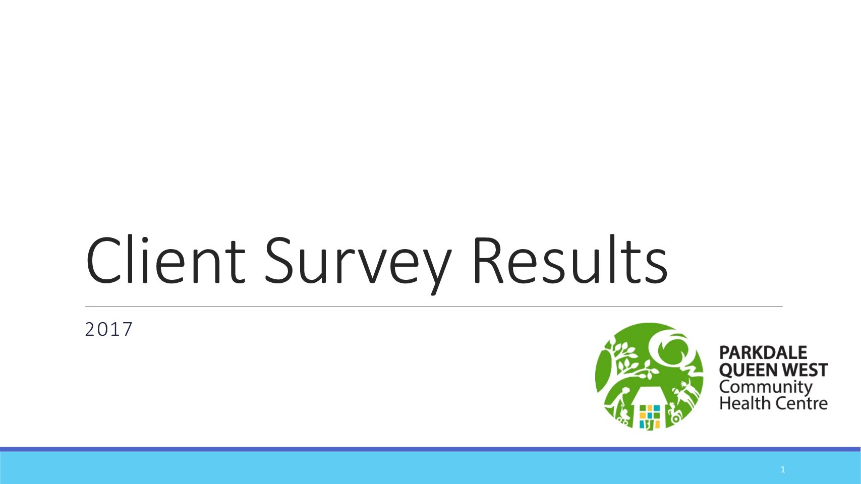 Client Experience Survey — 2017/2018